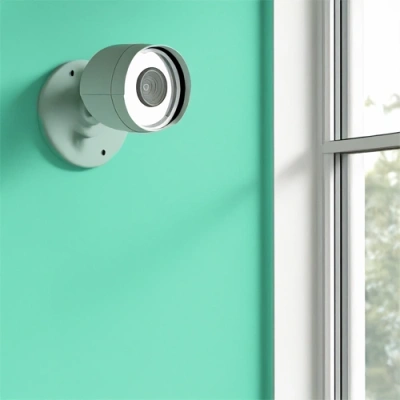 Kingsport vivint camera facing a window
